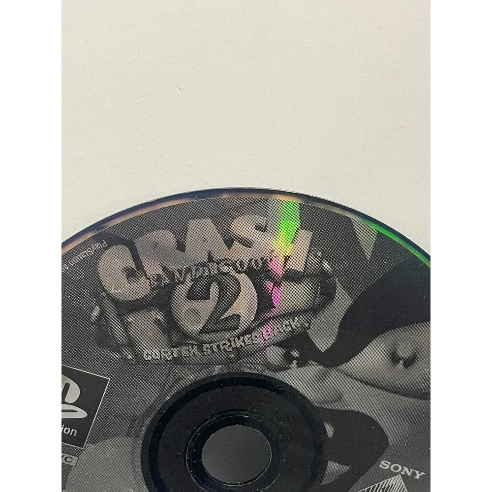 Crash Bandicoot 2: Cortex Strikes Back (Sony PlayStation 1, 2000)